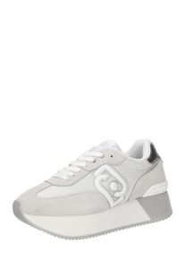Liu Jo Dames Sneakers laag 'DREAMY 02' stone grey / zilver / offwhite 35