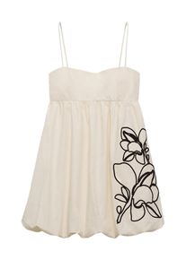 Mango Kleid 'BARI' Damen schwarz / naturweiß Größe 34