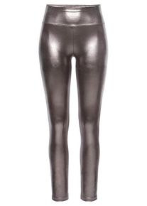 Lascana Leggings Damen silber Größe XXS/XS