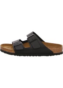 Birkenstock, Unisex, Sandalen, Arizona Birko-Flor Normal, Schwarz, (42)