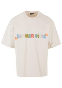 2Y Studios Koszulka 'Summer Vibes' dla mężczyzn błękitny / jasnozielony / pomarańczowy / biały Rozmiar L