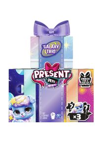 Spin Master Present Pets Minis, galaktisches Trio 3er-Pack mit 7,6cm Plüschtieren, Kinderspielzeug für Ma (20.65 cm)