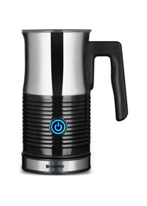 Champion Milchaufschäumer 130ml/300ml MS210 Edelstahl, Milchaufschäumer, Silber