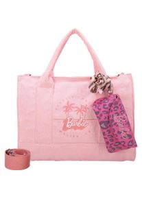 Fritzi aus Preussen Fritzi aus Preußen, Tasche, Limited Barbie Malibu Denim Shopper Tasche 40 cm, Rosa, (15 l)