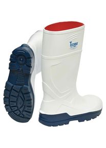 Techno Boots, Sicherheitsschuhe, Stiefel VITAN Gr&ouml;sse 42 weiss S4 CI SRC EN ISO 20345 Polyurethan (S4, 42)