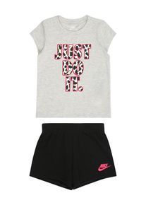 Nike Sportswear Set 'ON THE SPOT' grau, schwarz Größe 98/104 Logoprint