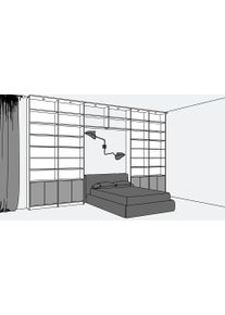Pickawood Meuble encadrement lit sur mesure Mélaminé premium