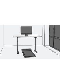 Pickawood Bureau réglable en hauteur sur mesure Chêne