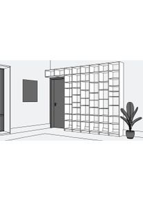 Pickawood Meuble encadrement de porte sur mesure Placage de bois