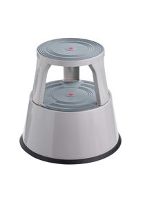 Twinco 1 Kick step, metal, 2 steps grey, steel