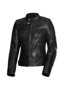 Spirit Motors Retro-Style Damen Lederjacke 1.0 schwarz S - Motorradbekleidung - Motorradjacken - Motorrad Lederjacken