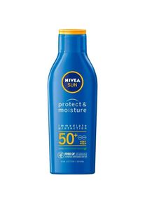 Nivea, Sonnencreme, Sun Protect & Moisture Moisturizing Sun L (Sonnenlotion, SPF 50+, 200 ml)
