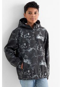 C&Amp;A Kurtka softshell z kapturem-nieprzemakalna-ze wzorem, Szary, Rozmiar: 146