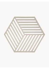 Zone Denmark Podkładka Hexagon Szary D 16 x S 14 cm