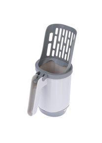 TIAKI pala para arena con soporte para bolsa