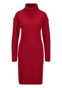 Madeleine Mode MADELEINE Strickkleid Damen rot Größe XS