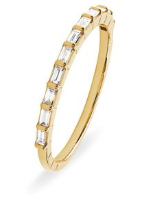 Christ Ring Damen gold / transparent Größe 52
