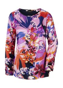 Madeleine Mode MADELEINE Dames Blouse duifblauw / aubergine / rosa / cranberry XS