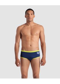 arena Swim Shorts - Men - Navy-soft Green - Size: 100 - Men's arena One Biglogo Low-Waist Short