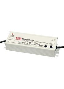 MW Mean Well HLG-80H-C700A LED-Treiber LED-Trafo Konstantstrom PFC-Schaltkreis &Uuml;berlastschutz 90W 0,7A 64-129V/DC