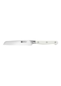Zwilling Pro le blanc Couteau universel 13 cm, Blanc, Tranchant en dents de scie