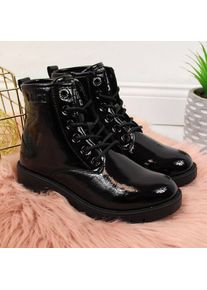 Big Star, Damen, Boots + Stiefel, Kid's Shoes II374045 - 33, Schwarz, (33)