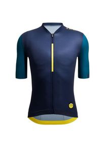 Santini Le Maillot Jaune Jersey Cycling jersey Men (S, blue)