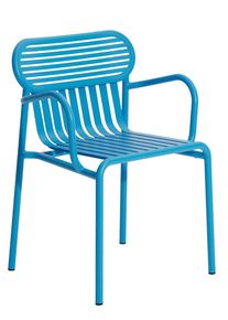 Week-End Garden Chair Chaise à accoudoirs Petite Friture bleu ciel (Sky blue)
