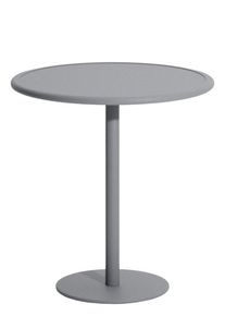 Week-End Bistro Table Round Table de bistrot ronde Petite Friture gris pierre (Stone grey)