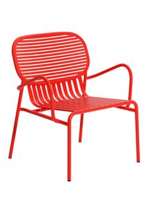 Petite Friture Week-End Garden Armchair Fauteuil Petite Rouge (Red)