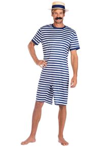 Amscan Maillot de bain nostalgique des années 1920 pour homme