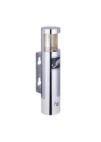 1 Wall-mounted ashtray DARWIN, stainless steel, silver 28.3 cm, stainless steel|silver