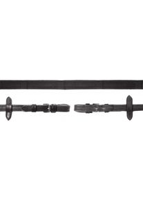 Schockemöhle Durasoft Grip SP Zügel, black/silver, WB XL
