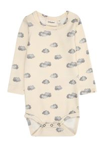 name it Pijama entero/body 'NBNLAYO', crema / azul ahumado, talla 86