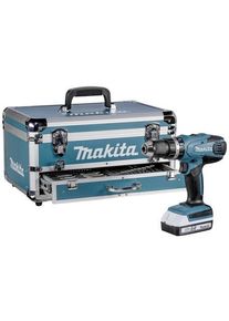 Makita HP488D009 Akku-Schlagbohrschrauber Bohrmaschine 2x Akku Koffer Zubeh&ouml;r