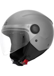 Acerbis Brezza Metallic, casque ouvert , couleur: Mat-Gris Foncé , taille: XS