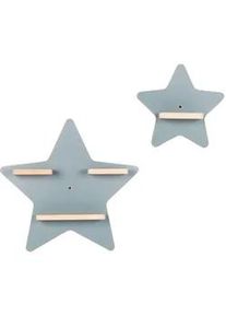 Mid.you Kinderregal , Grau , Holzwerkstoff , 4 Fächer , 33x33x5 cm , Toniebox und tonies®-Figuren kompatibel , Babymöbel & Kindermöbel, Babyzimmer, Babyregale & Kinderregale
