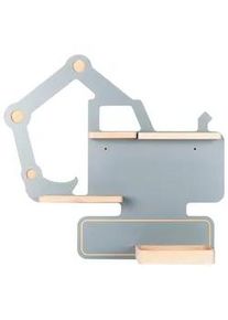 Mid.you Kinderregal , Grau , Holzwerkstoff , 4 Fächer , 44x39x19 cm , erweiterbar, Toniebox und tonies®-Figuren kompatibel , Babymöbel & Kindermöbel, Babyzimmer, Babyregale & Kinderregale