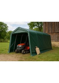 Kerti és gazdasági sátor 3,3×4,8 m PVC 550 g/m² zöld