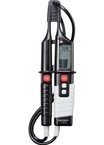 Voltcraft VC-65 SE zweipoliger Spannungsprüfer Phasen-Prüfer Strom-Tester CAT III 1000V CAT IV 600V Akustik LCD LED
