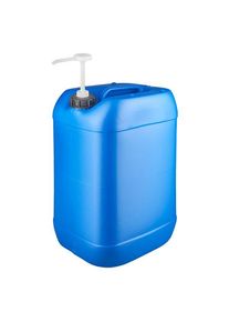 25 liters blå dunk med doseringspumpe