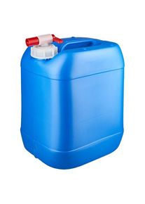 20 liters blå dunk med taphane