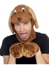 Smiffys Ensemble chien marron 2 pièces Waldi