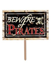 Panneau 3D Pirate Party 48cm x 32cm