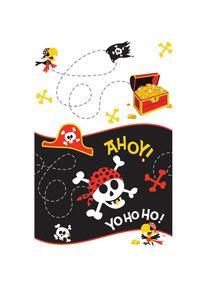 UNIQUE Nappe pirate Captain Barracuda 137 x 213 cm