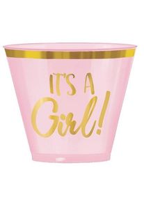 Amscan 30 C'est une tasse de bébé fille
