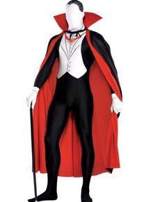 Amscan Vampire morphsuit avec cape pour homme