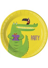 Procos 8 assiettes en papier jungle 23cm