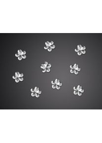 partydeco 50 fleurs à saupoudrer en strass 1cm