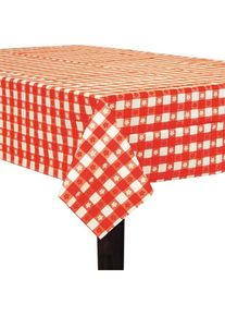 Amscan Nappe fleur à carreaux 2,74 x 1,37 m
